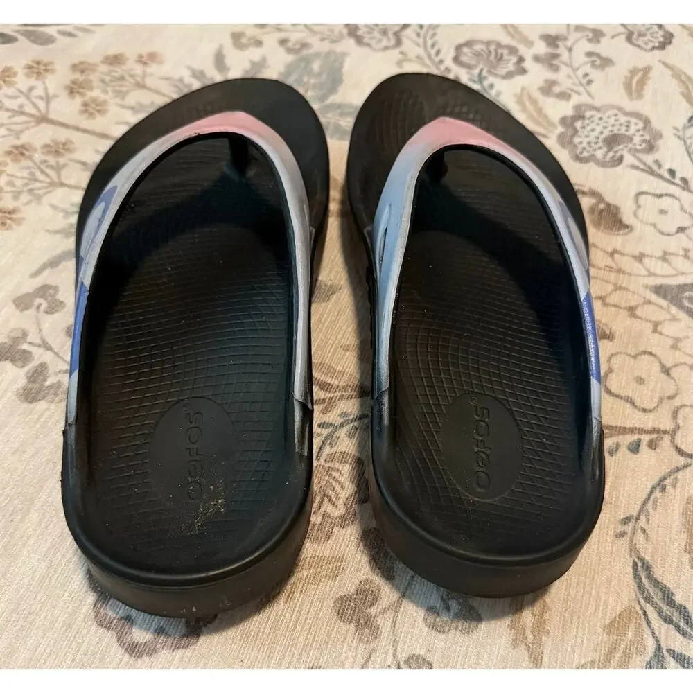 Oofos OOriginal Sport Recovery Sandals Sunset Tide Women's 9 Men's 7 - Picture 4 of 6